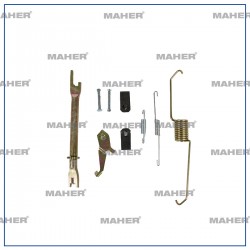 YAY FREN TABLA D-MAX 07-12 4X2/4X4 SOL (TAKIM)